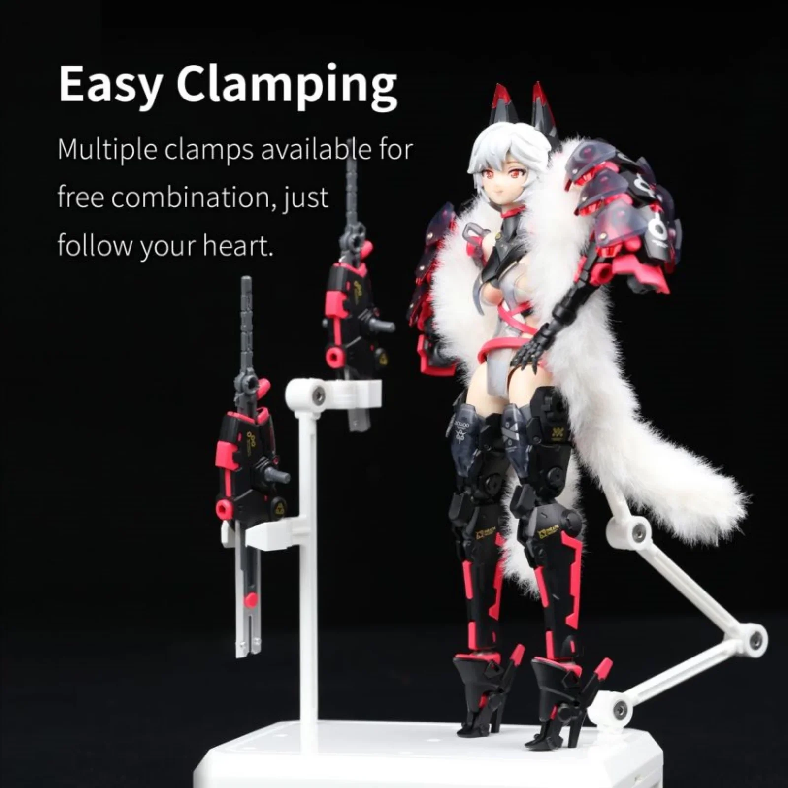 General Purpose Model Display Stand DSPIAE UMS-01 HG Universal 144 Gundam Handheld Assembly Small Support Frame