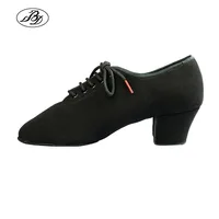Women Latin Dance Shoes Ladies Teaching Shoes T1b Split sole Canvas Professional  Ballroom Dance Shoe Square Heel Dancesport 1