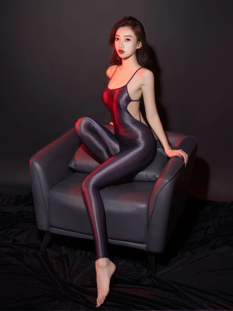 

Сексуальное женское прозрачное облегающее боди с низким комбинезон с вырезом и открытой спиной, эластичное трико, лосины для йоги