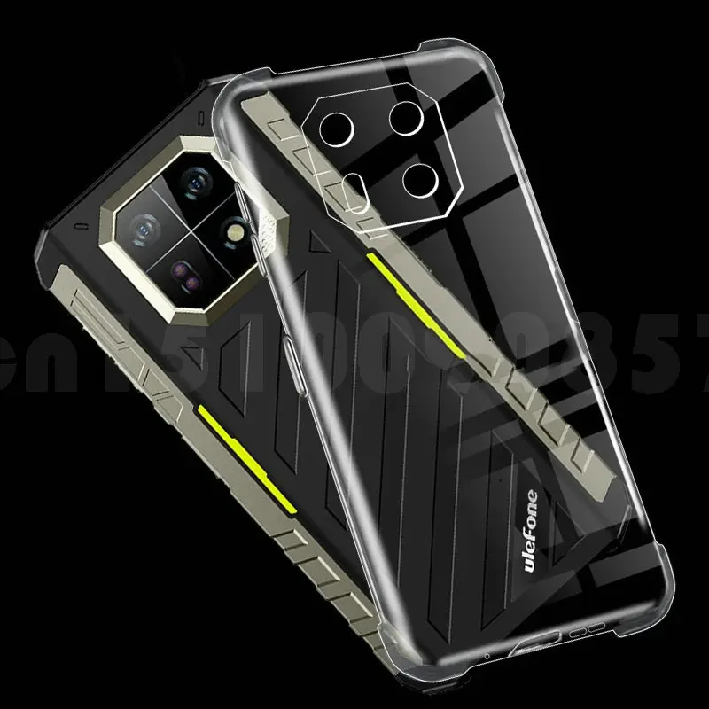 For Ulefone Armor 22 Case Ultra Thin Crystal Clear Shock Absorption Technology Bumper Soft TPU Cover For Ulefone Armor 22 4