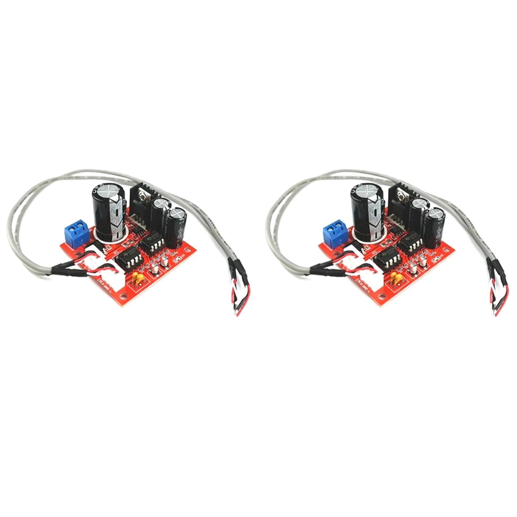 

2X Dual NE5532 Preamp Audio Amplifier Board Stereo Movie Machine Pre-Amplifier 8/16/35MMfor Old Movie Film Projector