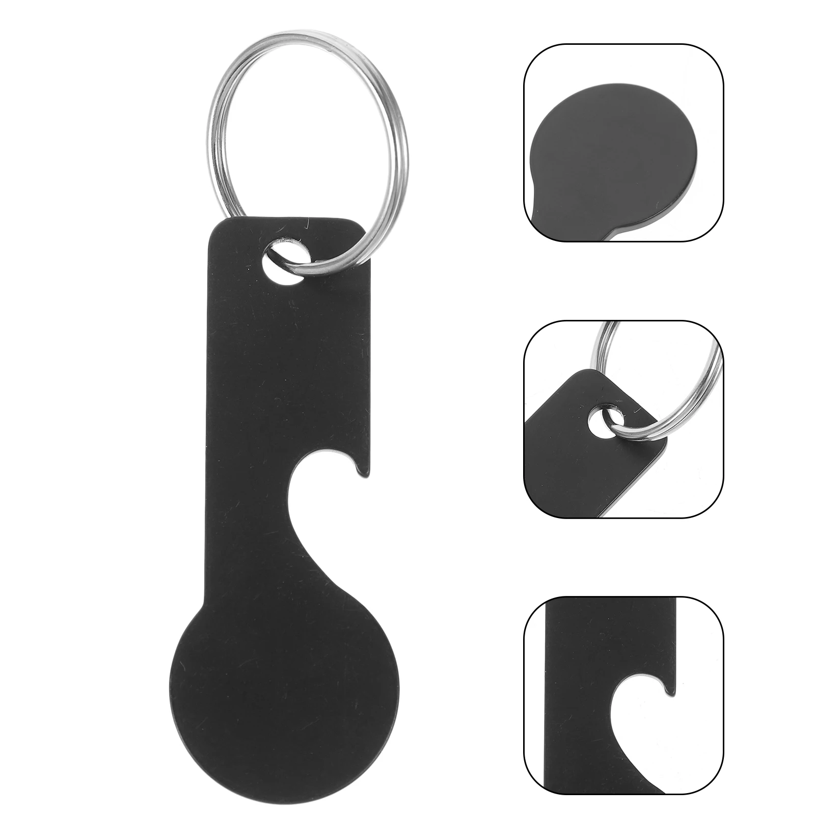 Shopping Trolley Tokens 4Pcs Shopping Trolley Tokens Shopping Cart Token Coin Keychain Trolley Keychain Multipurpose Portable for Home Outdoor