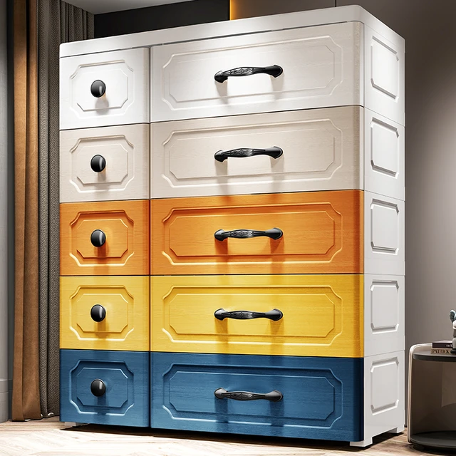 Extra-thick Storage Drawer Cabinet 3-7 Multi-layer Household Bedroom Drawer  Type Storage Cabinet Organizer - AliExpress