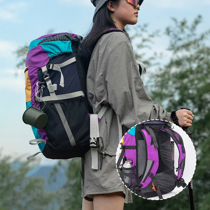 Outdoor Camping Mountaineering Bag Mountainhiker Multifunctional Shoulder Backpack Hiking Travel 27L35L Lightweight Tactical Bag 2