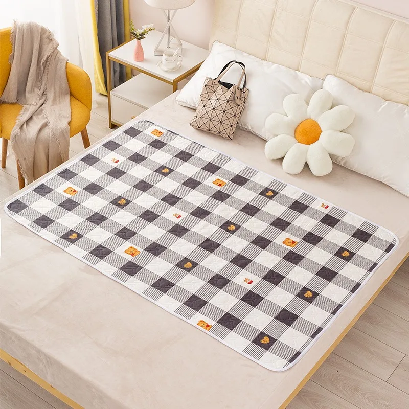 Waterproof Washable Menstrual Pad Mat for Girls Dormitory Period Bedding Anti-Slip Absorbent Small Mat for Side Leak Protection 1