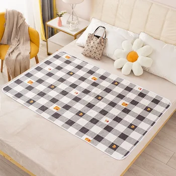 Waterproof Washable Menstrual Pad Mat for Girls Dormitory Period Bedding Anti-Slip Absorbent Small Mat for Side Leak Protection 1