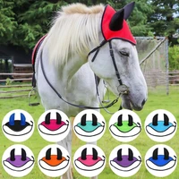 Horse Riding Ear Cover Breathable Meshed Horse Ear Shield Equestrian Horse Equipment Fly Mask Bonnet Net Ear Protector 1