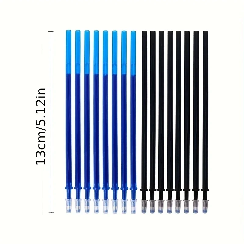 85Pcs/Set Erasable Pen Gel Pens 0.5mm Blue/Black ink Refills Rod Washable Handle School Writing Office Kawaii Stationery Gel Pen gel pens