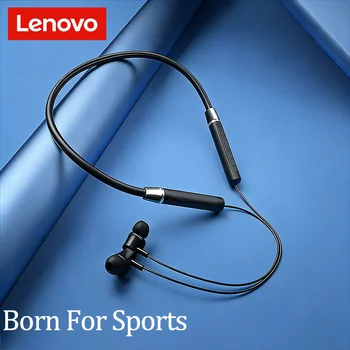 Lenovo HE05X Bluetooth Earphones Earphone Waterproof Earplugs HIFI Sound Magnetic Neckband Headset Sports Headphone 2026 NEW 1