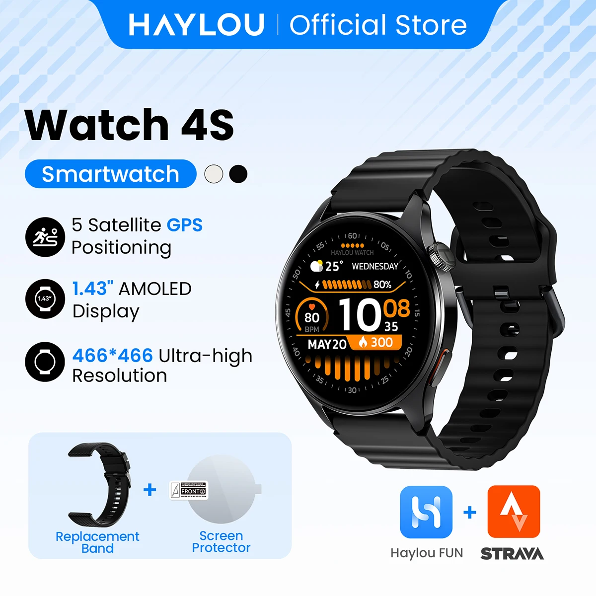 Watch 4S GPS Smartwatch 1