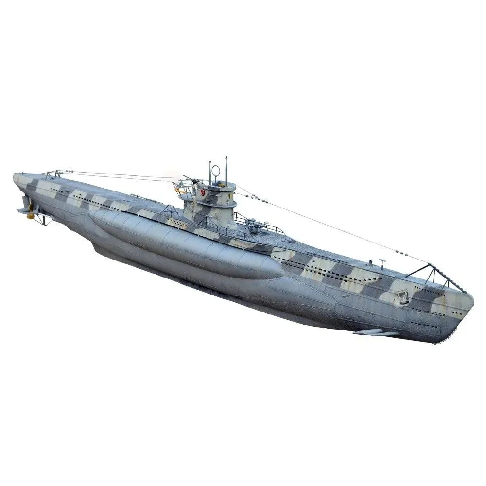1/48 German Type VIIC KIT Submarine Model U-boats WW2 Featured in the Movie Das Boot Unassembled DIY HobbyToki Adults MenToys