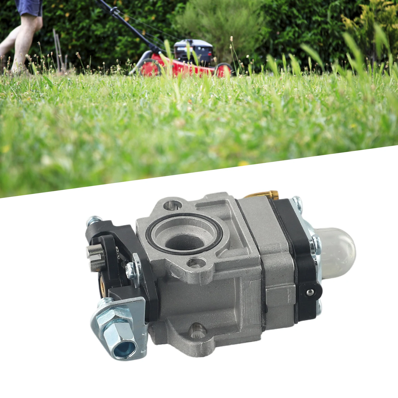 Vergaser für 22cc 26cc 33cc 34cc 36cc 2-Takt Vergaser für 32f/34f/36f/tu26 Motor Modell Garten Rasen Gras Werkzeuge – Detail 2