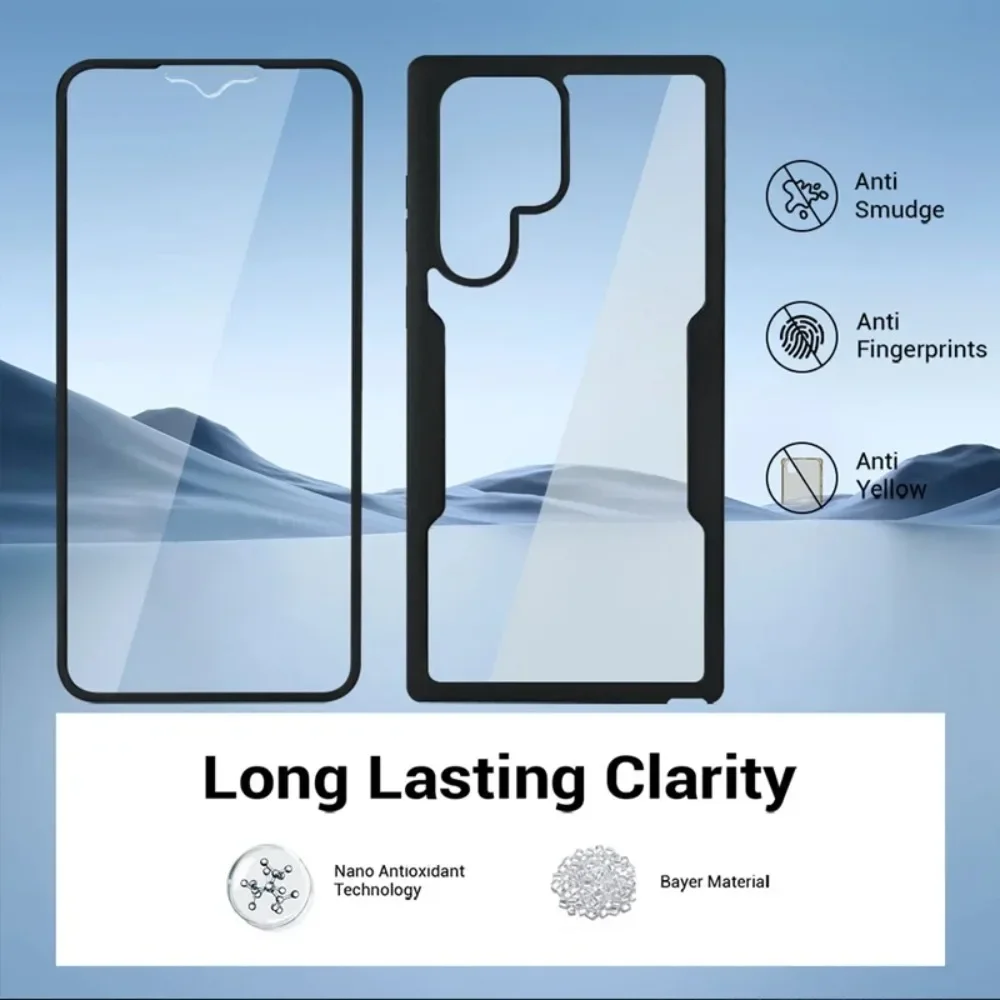 360° Full Body Dual Layers Protective Case with Screen Protector Film