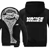 Vance and Hines Hoodies Men Coat Winter Warm Fleece Vance and Hines Sweatshirts Jacket 1