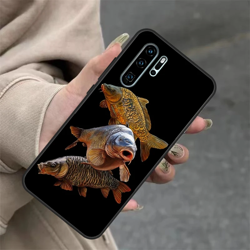 Carp Fish Fishing Phone Case for Huawei - Stylish Protective Cover