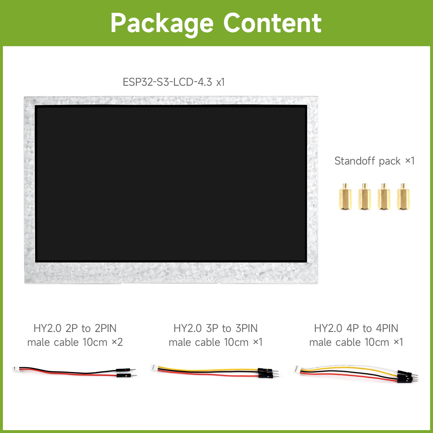 รูปสินค้า บอร์ดพัฒนา ESP32-S3 จอแสดงผล 4.3 นิ้ว 800x480 สำหรับโปรเจกต์ DIY