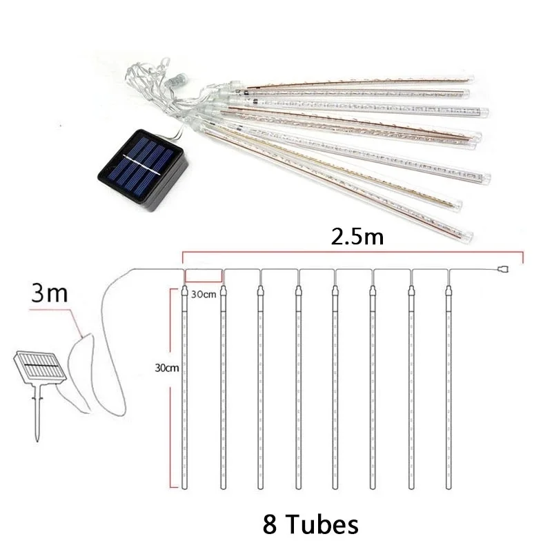 Рисунок 2 - Уличная светодиодная гирлянда «метеоритный дождь»
