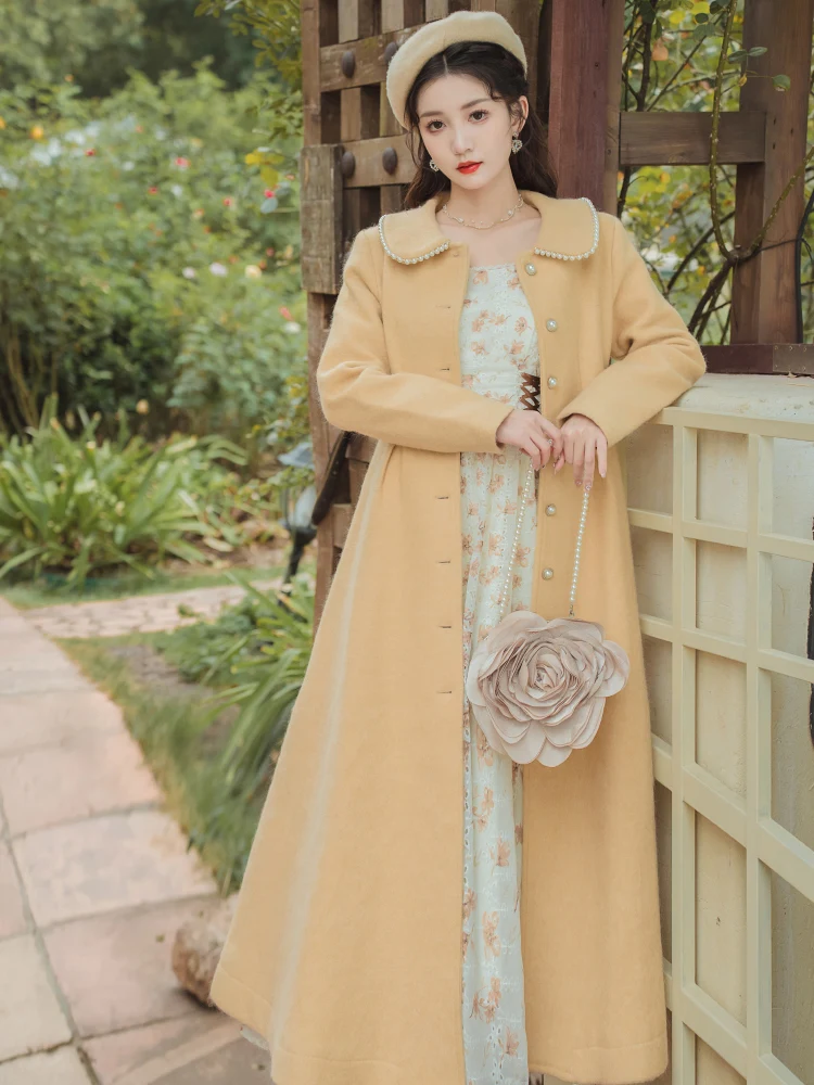 Ready To Wear Skirt & Blouse with overcoat Long jacket