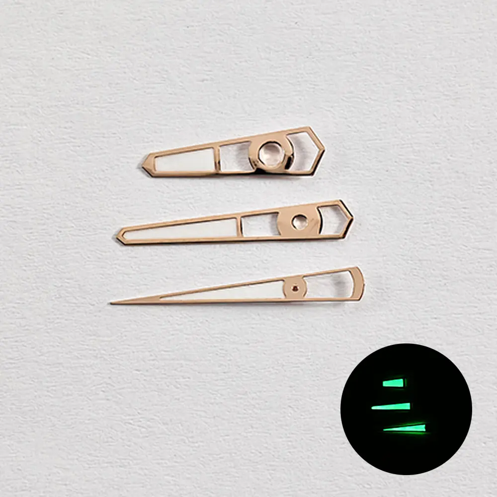 NH35 Watch Hands NH34 NH35A NH36 7S36 4R36 8*12*12.5mm Green Luminou Needle Gold Silver Rose Gold Pointers