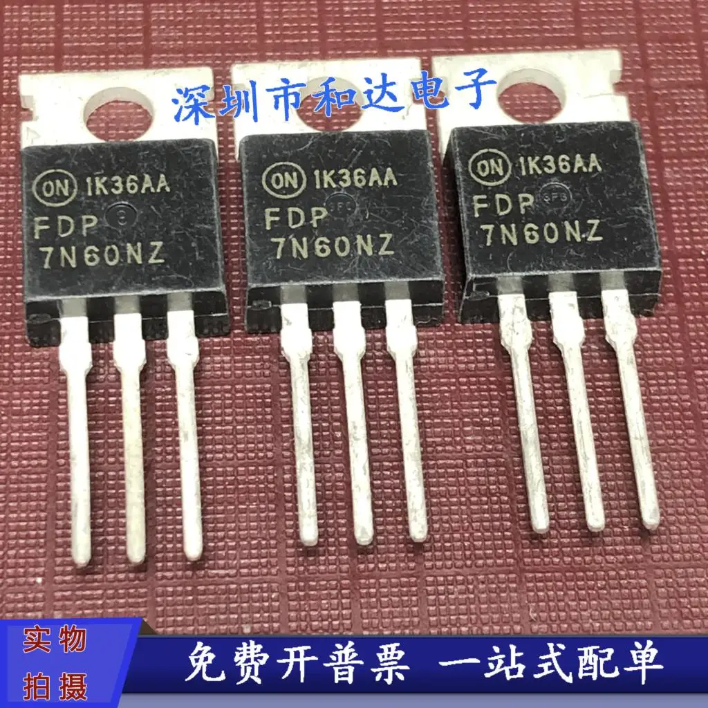

5 шт.-10 шт. FDP7N60NZ 600 в 6.5A TO-220 N новый и оригинальный на складе