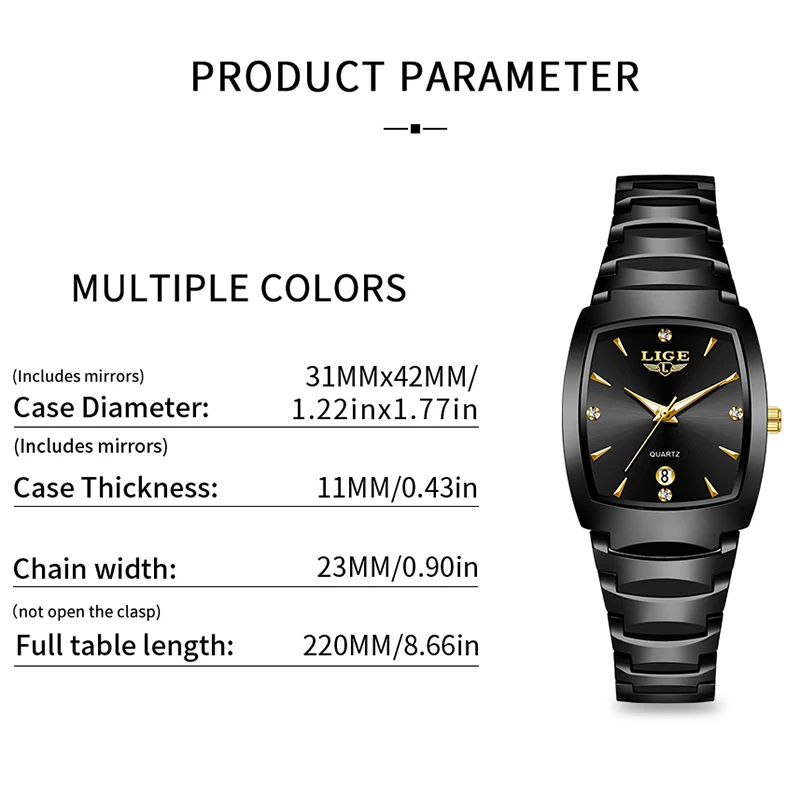 LIGE Luxury Women’s Watch 4