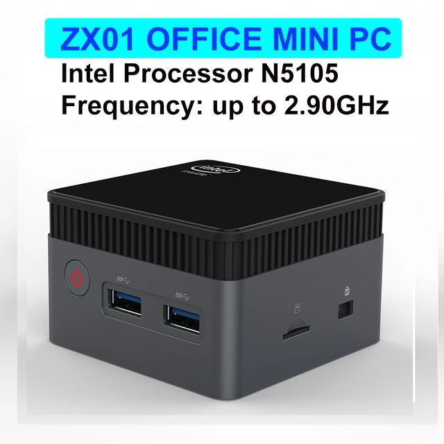 ミニPCゲーミングIntelWindows 11,Intel n5105プロセッサ,2.9GHz,ddr4