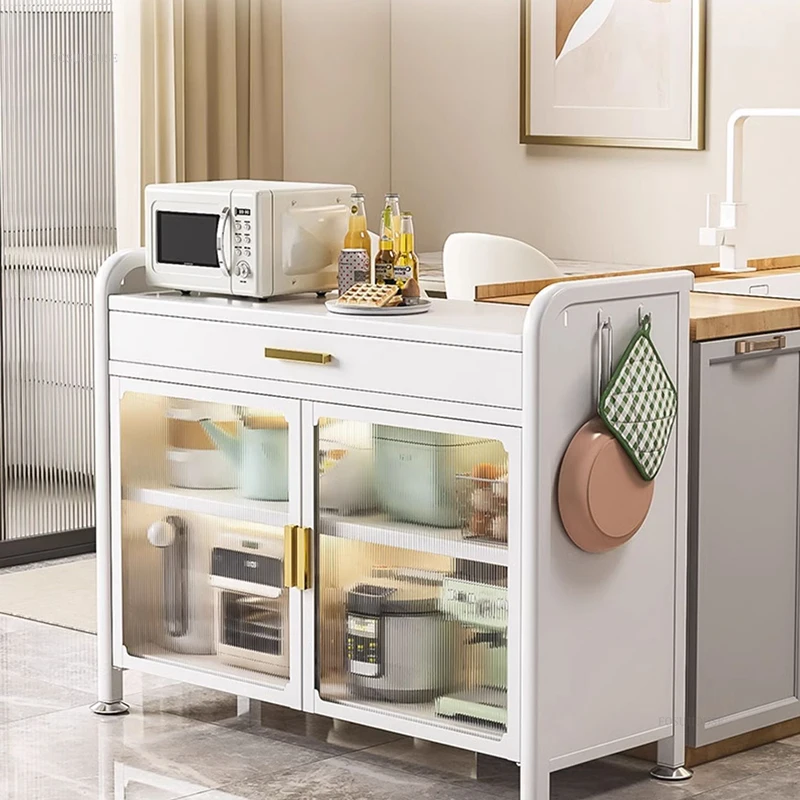 Modern Simple Kitchen Cabinets for Small Apartment Floor-to-ceiling Storage Cabinets Multi-functional Household Kitchen