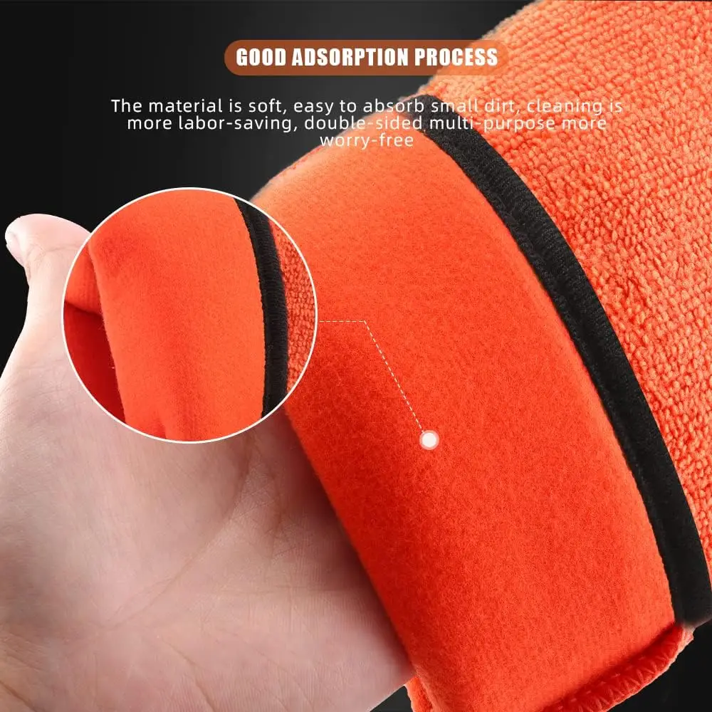 Car Cleaning Gloves Microfiber Car Mitt Microfiber Cleaning Gloves Microfiber Washing Gloves Microfiber Gloves SPTA Magic Clay Bar Mitt Microfiber Washing Gloves Car Cleaning Tools Towel Detailing Cloth Eraser