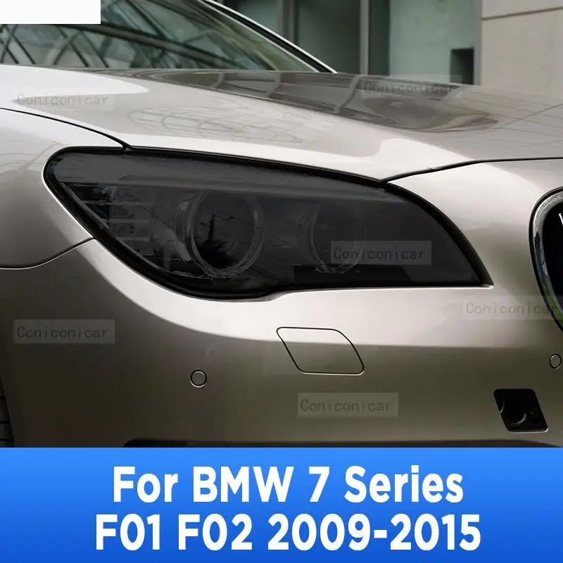 

Оттенок автомобильной фары, защитная пленка против царапин, Самовосстанавливающиеся наклейки из ТПУ для BMW 7 серии F01 F02 2009-2015, аксессуары