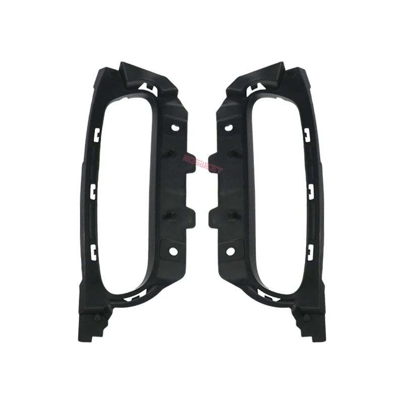 A Pair of Front Fog Lamp Frame Decorative Grille car Exterior