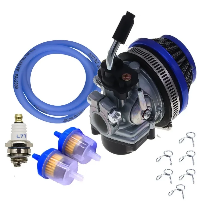 

Racing Carburetor 2 Stroke 49cc 50cc 66cc 80cc 100cc W/ Air Filter For Engine Gas Motor Motorized Bicycle Scooter Moped