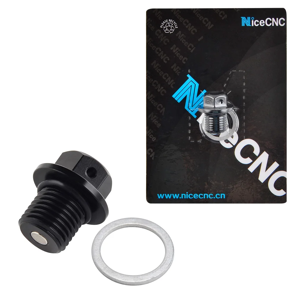 Magnetic Oil Drain Plug For Yamaha R1 R6 FZ1 FZ400 MT07 FZ07 MT09 FZ09 FZ6 FZ8 XJR1200 1300 FJR1300 V-MAX FZR250 XSR900 TDM850