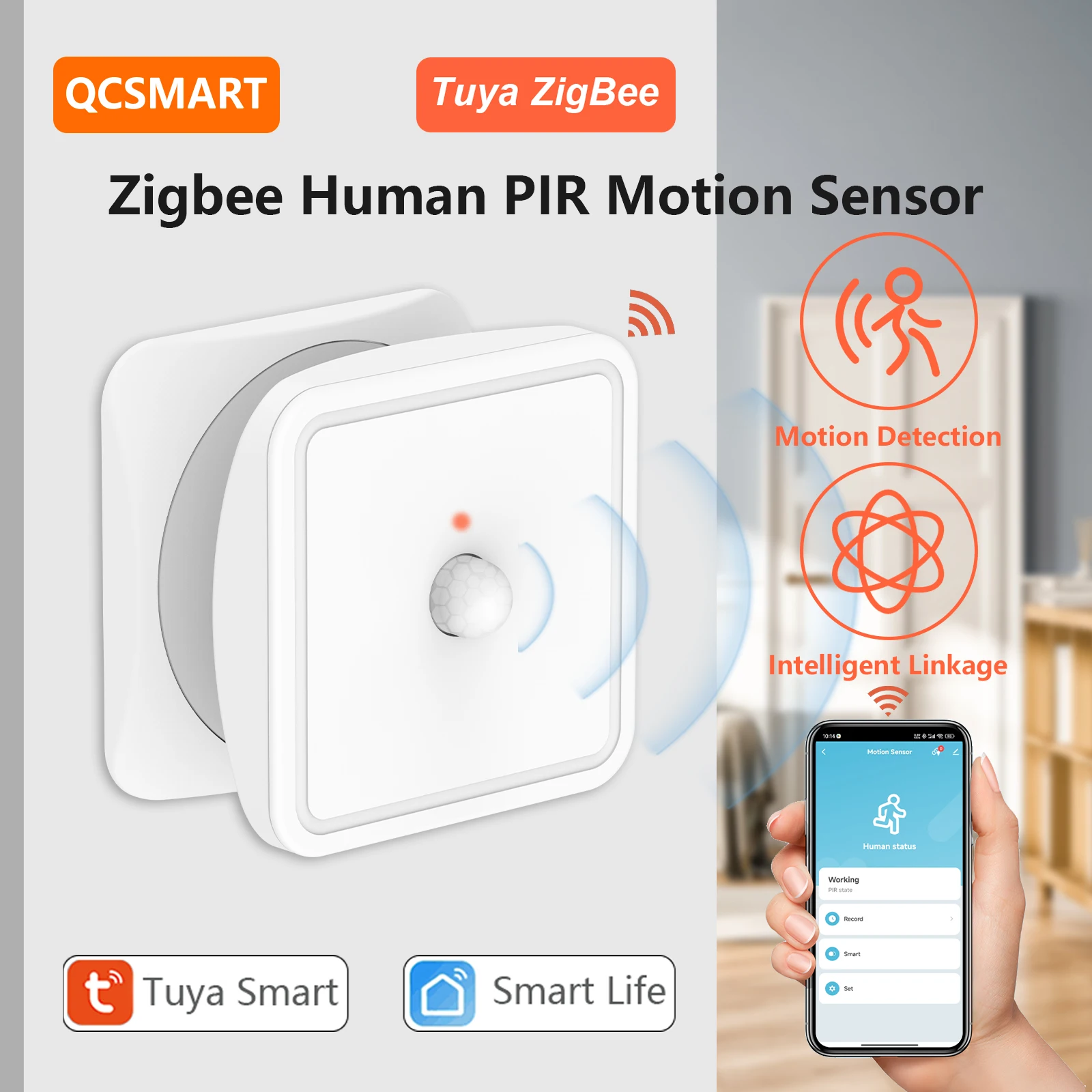 Tuya Smart PIR Motion Sensor Home Protection System