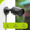 SANNCE 1x 2x 1080P Outdoor Bullet Home CCTV Security Camera 100ft IR Night Vision Weatherproof Cameras 2MP CCTV Surveillance 3