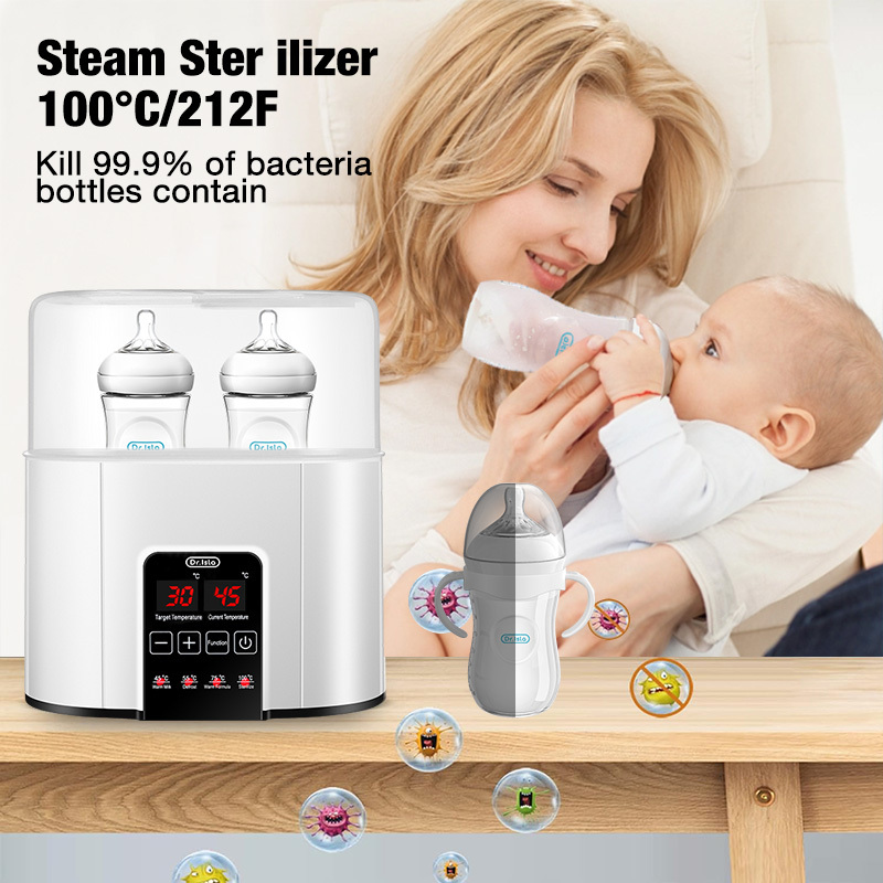 Baby Bottle Warmer Multi function Fast Baby Accessories Food Heater Milk Warmer Steriliser with ACcurate Temperature Control