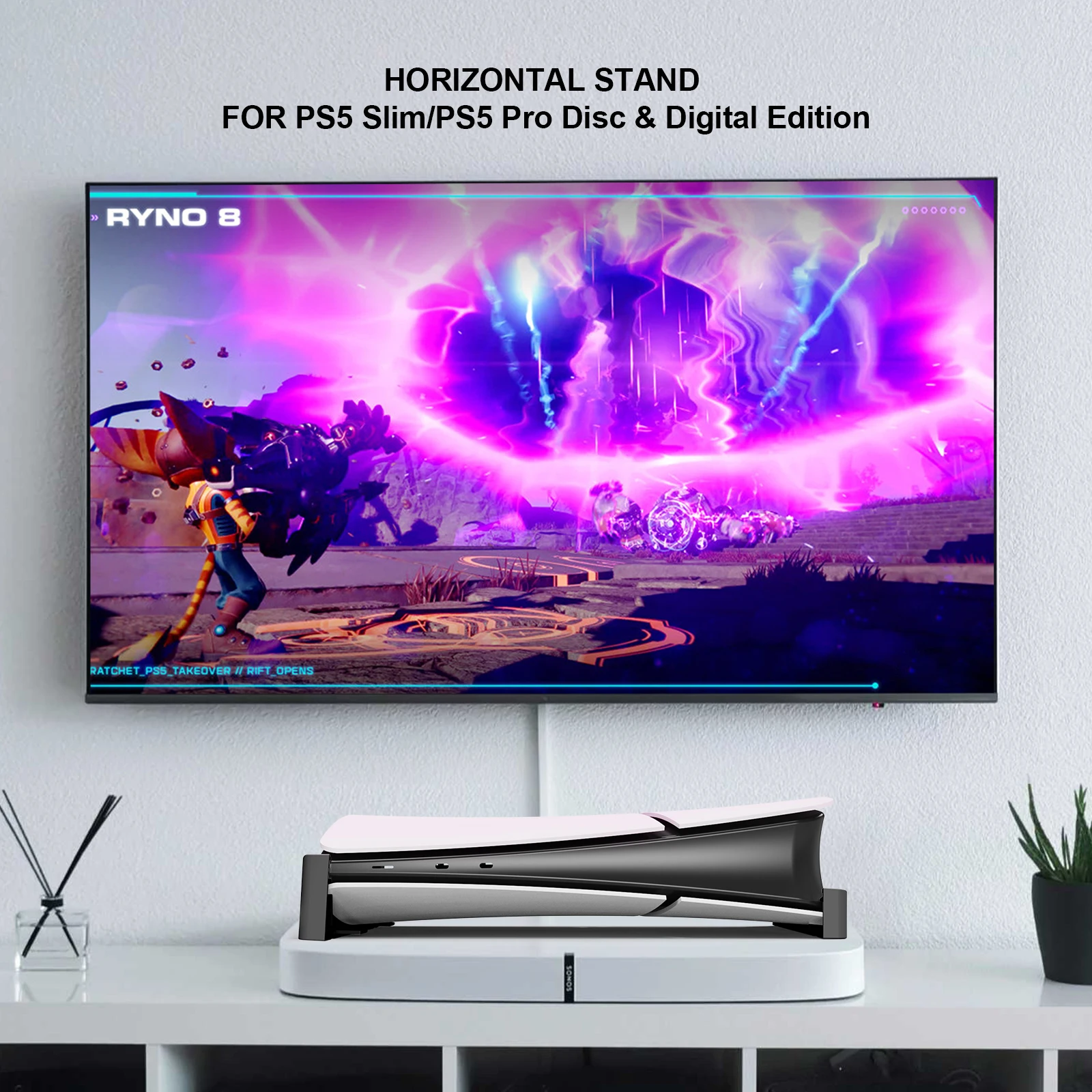 PS5 Horizontal Stand Cooling Base