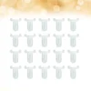 150pcs Nail Nail Tool Nail Display Board for Nail Salon (White) nail boards display ring for nail 4