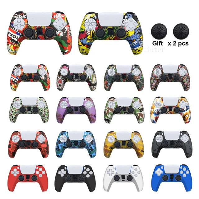 Custodia protettiva in Silicone per Playstation 5 per accessori PS5  custodia in gomma per Controller per