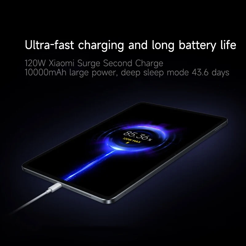 Xiaomi Tablet Xiaomi Pad 6S Pro 12.4 Snapdragon 8 Gen2 12.4" 3K 144Hz Display Hyper OS 10000mAh 120W Super Fast Charge Tablet PC 4