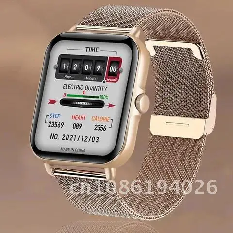 

Новинка 2022, женские Смарт-часы с экраном 1,69 дюйма, мониторинг сердечного ритма в режиме реального времени, Bluetooth-вызов, мужские и женские Смарт-часы для Xiaomi Huawei