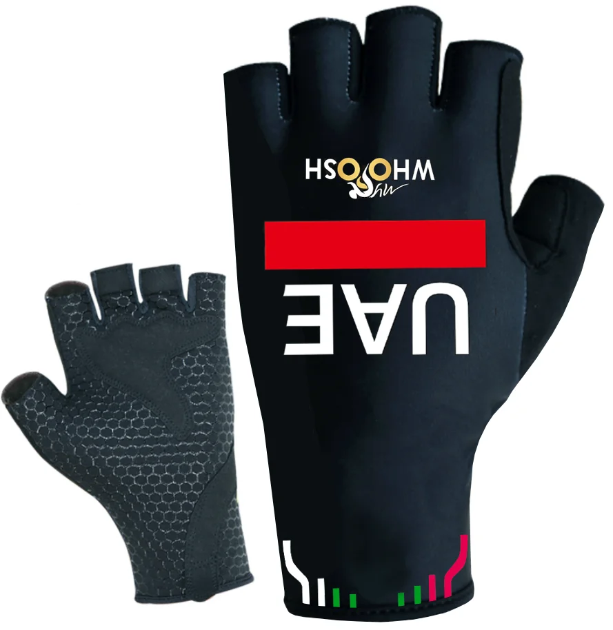 Anti Slip Shock Breathable Half Finger Gloves Breathable Cycling Gloves Fitness Gym Bodybuilding Crossfit Exercise Sports Gloves