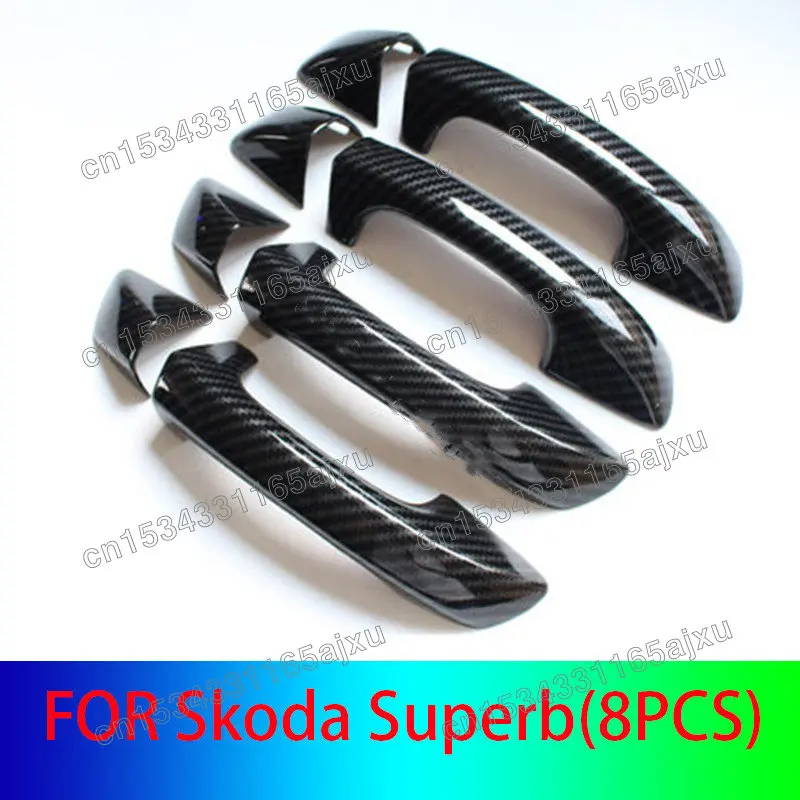 

Хромированная крышка дверной ручки ABS для Skoda Superb(8 шт.) 2009 2010 2011 2012 2013 2014