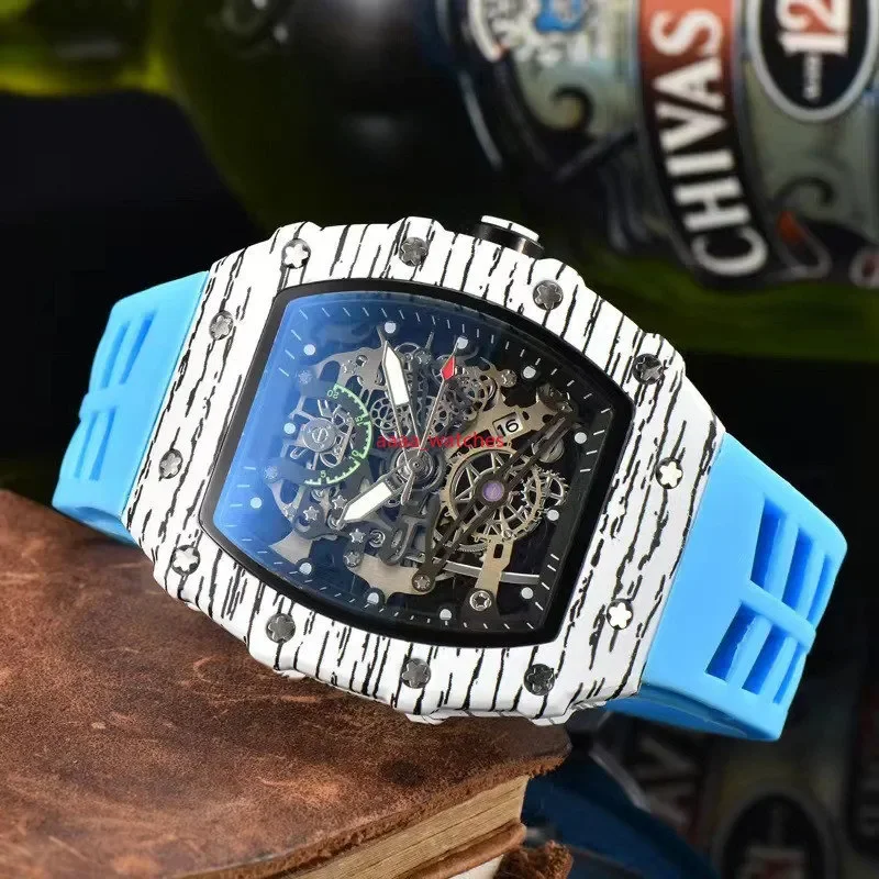 

Personality wood watch business carbon fiber men quartz watches high-end creative fashion simple table