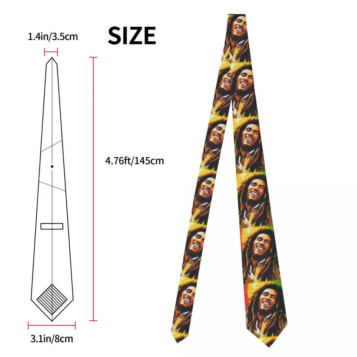bob marley necktie