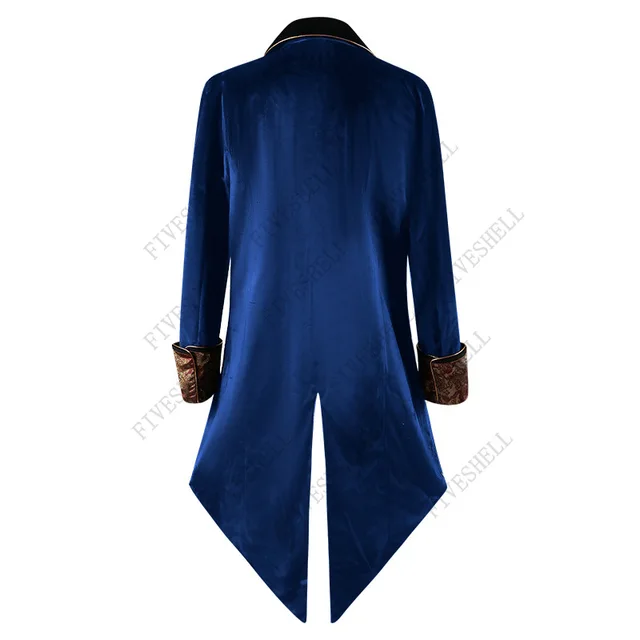 Giacca Steampunk Uomo Gotica - Per Cosplay, Halloween, Stile Vittoriano, Taglio Elegante - Foto 2