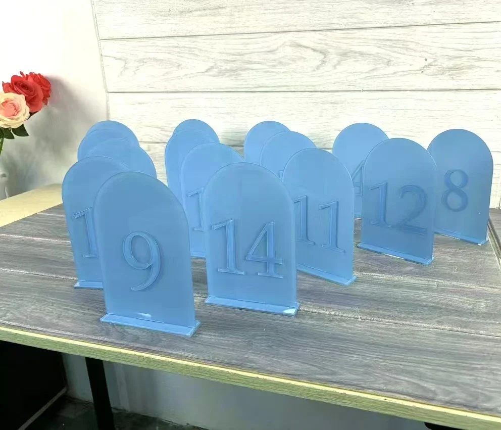 Arch Wedding Table Numbers Serif Neutral Sign Wedding Decor Modern Arch Signage Luxury Numbers