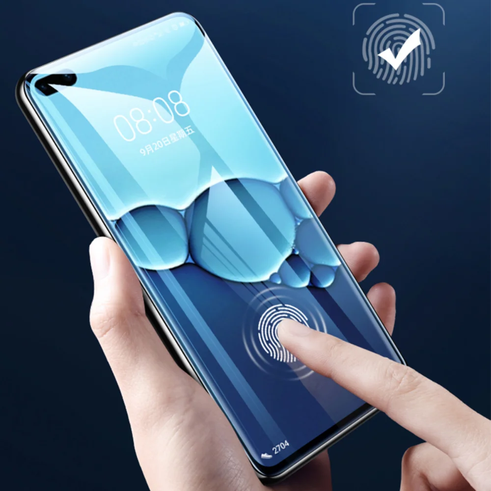 Фото Защитное стекло 20D с полным покрытием экрана для Xiaomi Mi 10, изогнутое закаленное стекло для Xiaomi Mi 10 Ultra Note 10 CC9 Pro №4