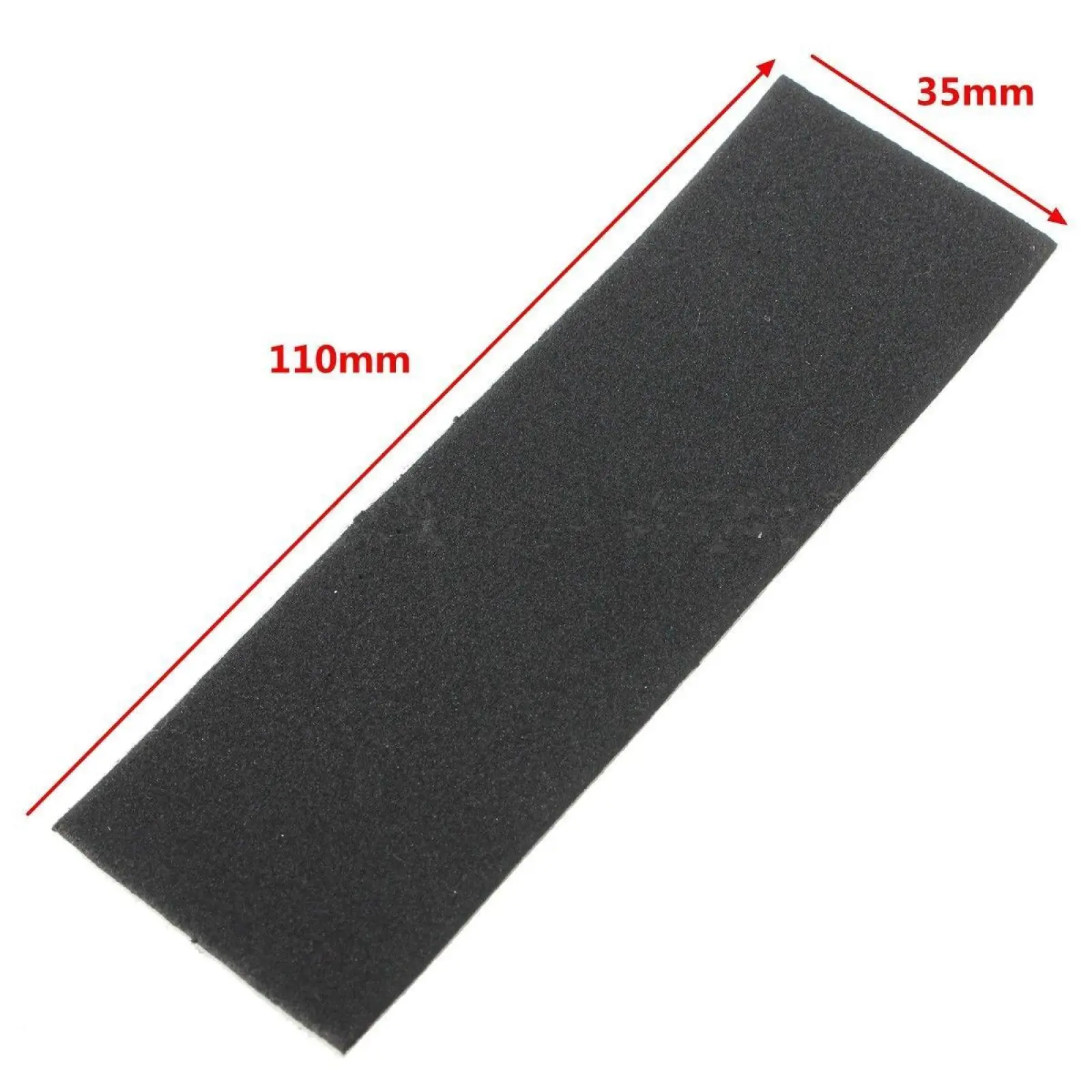 12Pcs/Set Fingerboard Grip Tape Self-Adhesive Sandpaper Grip Tape Wooden Fingerboard Deck TapeSticker For Mini Fingerboards
