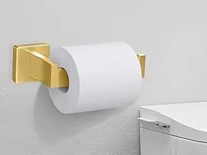 Description Picture 5 of item5 Piece   Bathroom Hardware  Gold Bathroom Accessories Set with 2 Towel Hook, Wall Mounted Bathroom Towel Rack Set