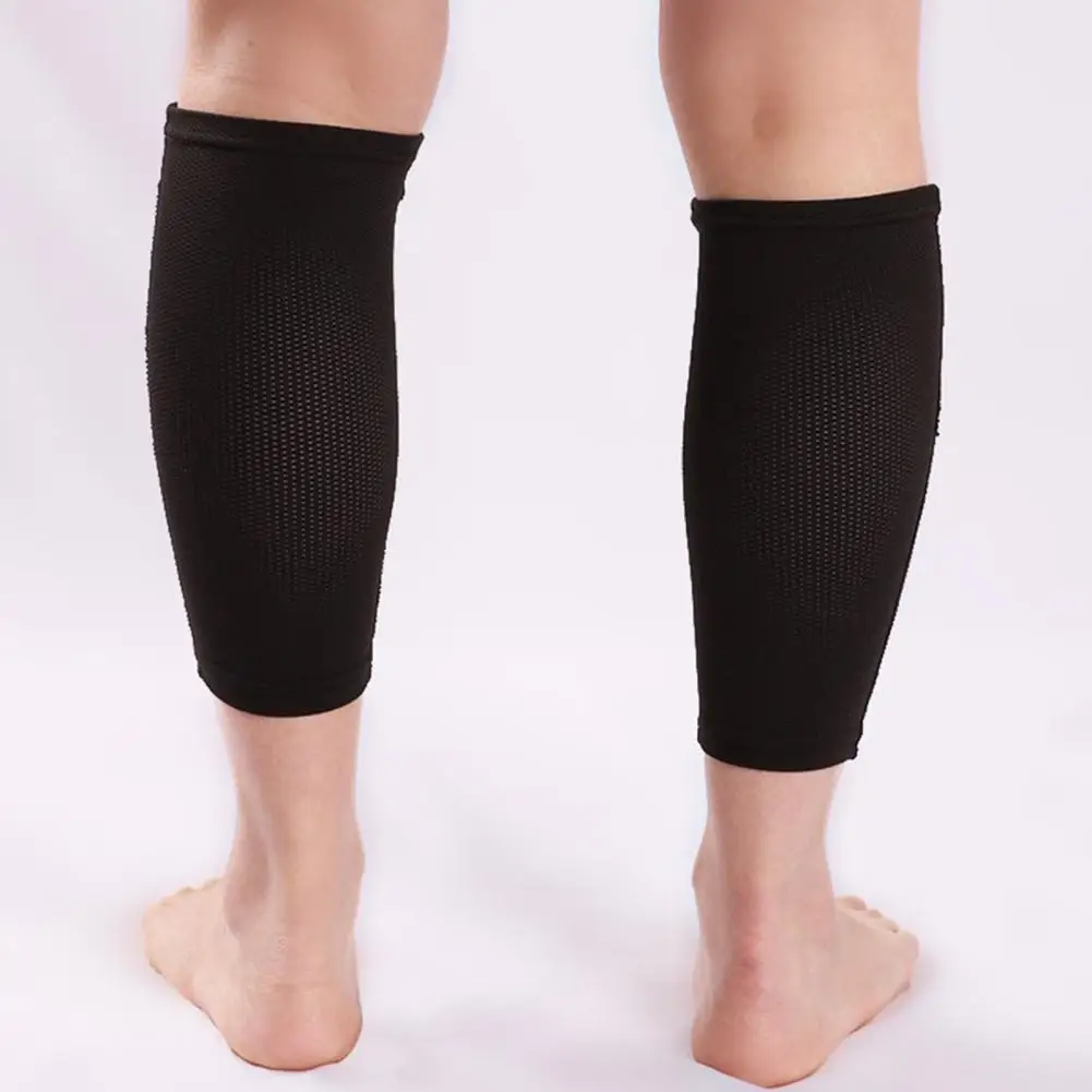 Shin Pad With Pocket Shin Guards Football Calf Sleeve Shinguard Leg Sleeves Adult Support Sock Nylon Protector Soccer Gear